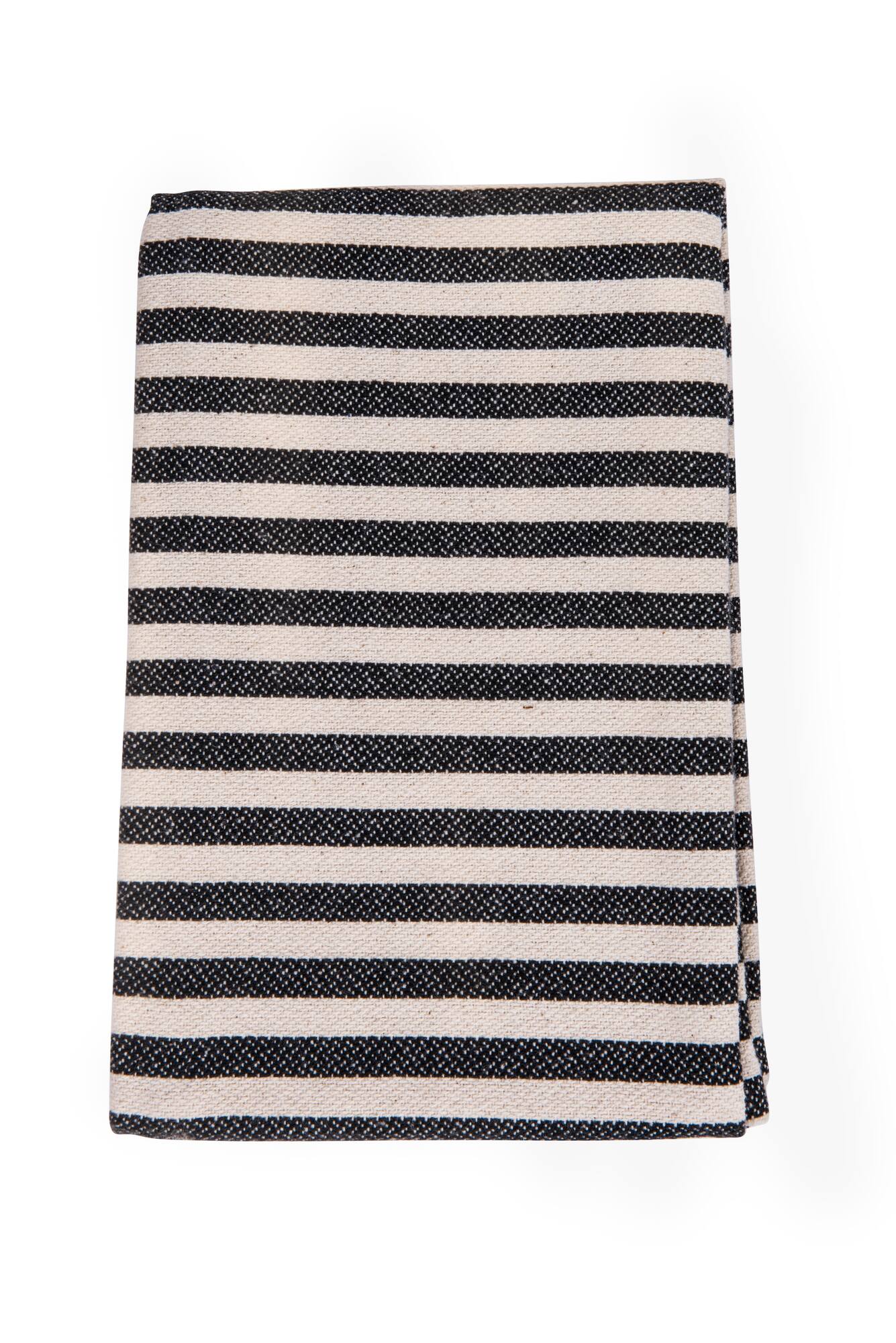 Hello Honey® Blue & Green Stripes & Checks Cotton Tea Towel Set